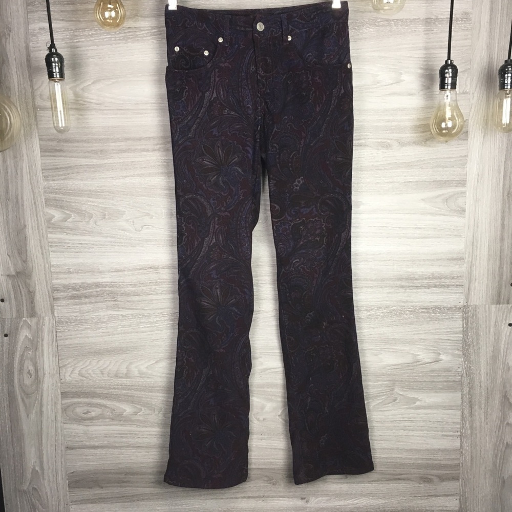 Z. Cavaricci Stretch floral pants Size 3